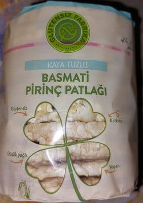 Kaya tuzlu basmati pirinç patlağı