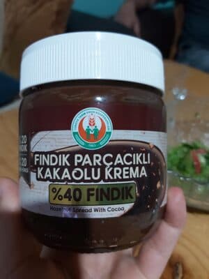 FINDIK PARÇACIKLI KAKAOLU KREMA