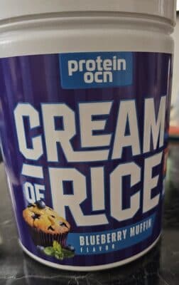 Cream of Rice Blueberry Muffin