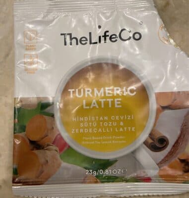 Turmeric latte
