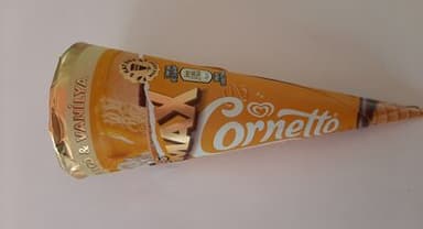 algida cornetto mango ve vanilya