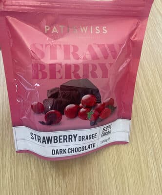 strawberry dragee