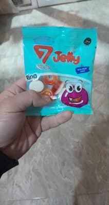 7 jelly dişli jelibon