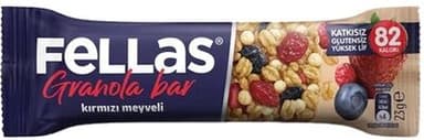 Kırmızı Meyveli Granola Bar
