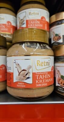 Retni tahin kreması