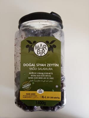 Doğal Siyah Zeytin