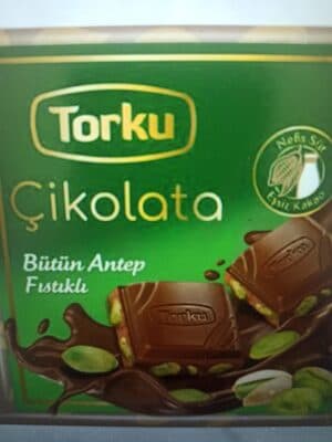 Bütün Antep Fıstıklı Çikolata