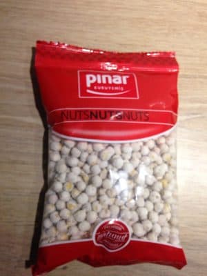 Pois chiches blanc grillees