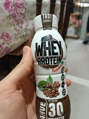 Tatlandırıcılı Yüksek Proteinli Kahveli Spor Gıdası