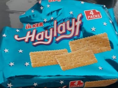 Ulker Haylayf Sugar Sprinkled Biscuits 4-packed