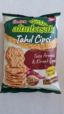 Altınbaşak Tahıl Cipsi Taco Aromalı & Kinoalı Çerez