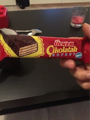Gofret Cikolatali, Schokolade