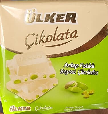 Ülker pistachio white chocolate