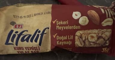 Kuru yemişli yulaf Bar