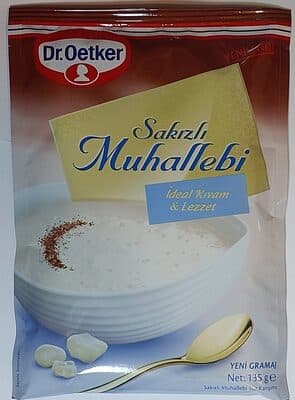 Powdered Mastic Pudding Mix