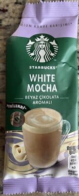 Starbucks white mocha