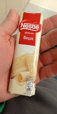 nesile çikolata beyaz