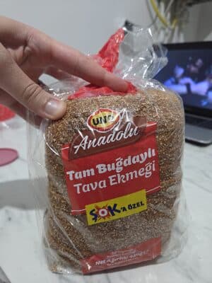 Tam Buğdaylı Tava Ekmeği