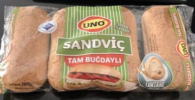 Sandwich Ekmeği Tam Buğdaylı