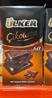 ÜLKER Çikolata ULKER %60 Bitter