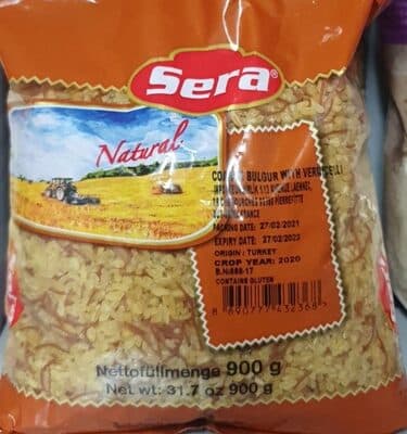 Coarse bulgur with vermicelli