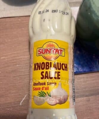 Knoblauch sauce