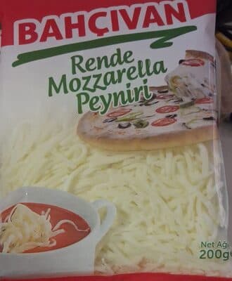 Bahçıvan Rende Mozarella Peyniri