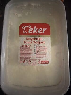 Kaymaklı tava yoğurt