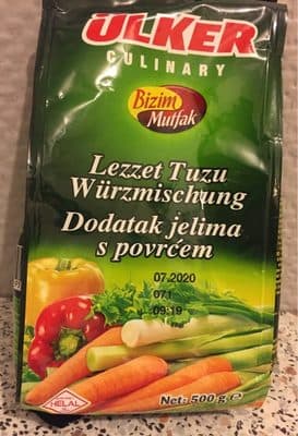 Ulker Bizim Lezzet Tuzu / Seasonings - 500 GR