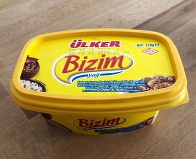 Ülker bizim yağ beurre vegetale