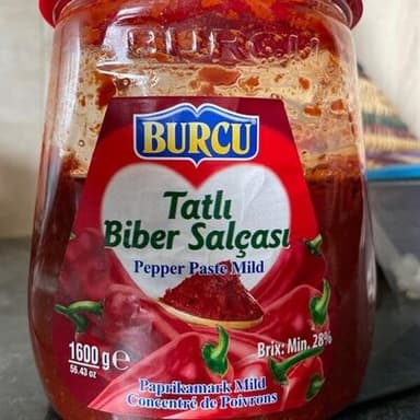 tatli biber salçasi