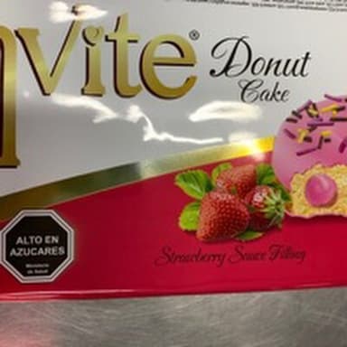 Invite donut cake