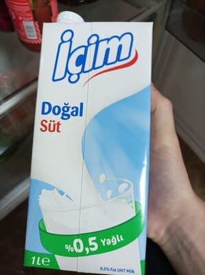 Doğal Süt %0,5 Yağlı