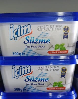 İçim süzme peynir 500