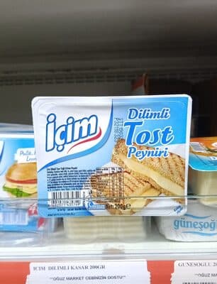 İçim tost peyniri 200 dilimli