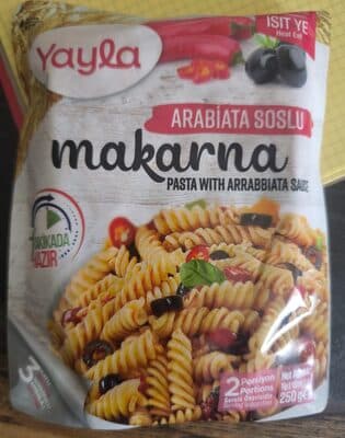 Arabiata Soslu Makarna