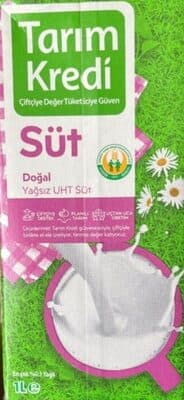 Yağsız UHT Süt