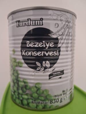 Yurdum Bezelye Konservesi