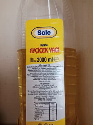 ayçiçek yağı