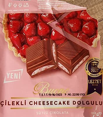 çiçekli cheesecake dolgulu