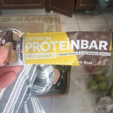 Muzlu protein bar