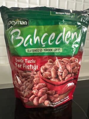 Bahçeden Deniz Tuzlu Yer Fıstığı
