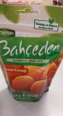 bahçeden kuru kaysi