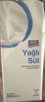 Aro Yağlı Süt