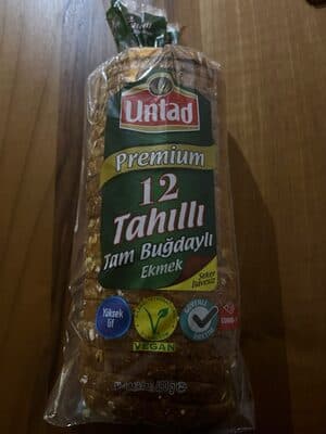 12 Tahıllı Tam Buğdaylı Ekmek