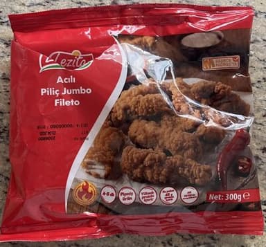 Acılı Piliç Jumbo Fileto