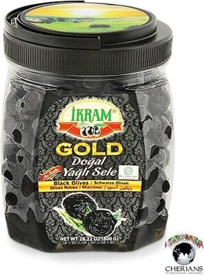 Ikram Gold Black Olives 800G