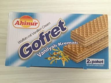 Gaufrette à la Crème Vanille