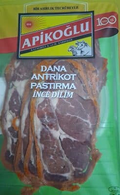 Dana Antrikot Pastırma ince dilim