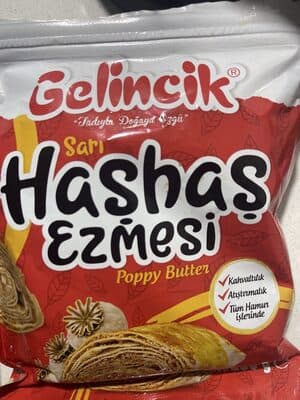 Sarı haşhaş ezmesi